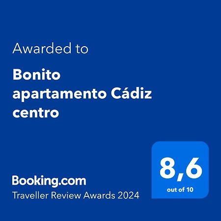 Bonito apartamento Cádiz centro Exterior foto